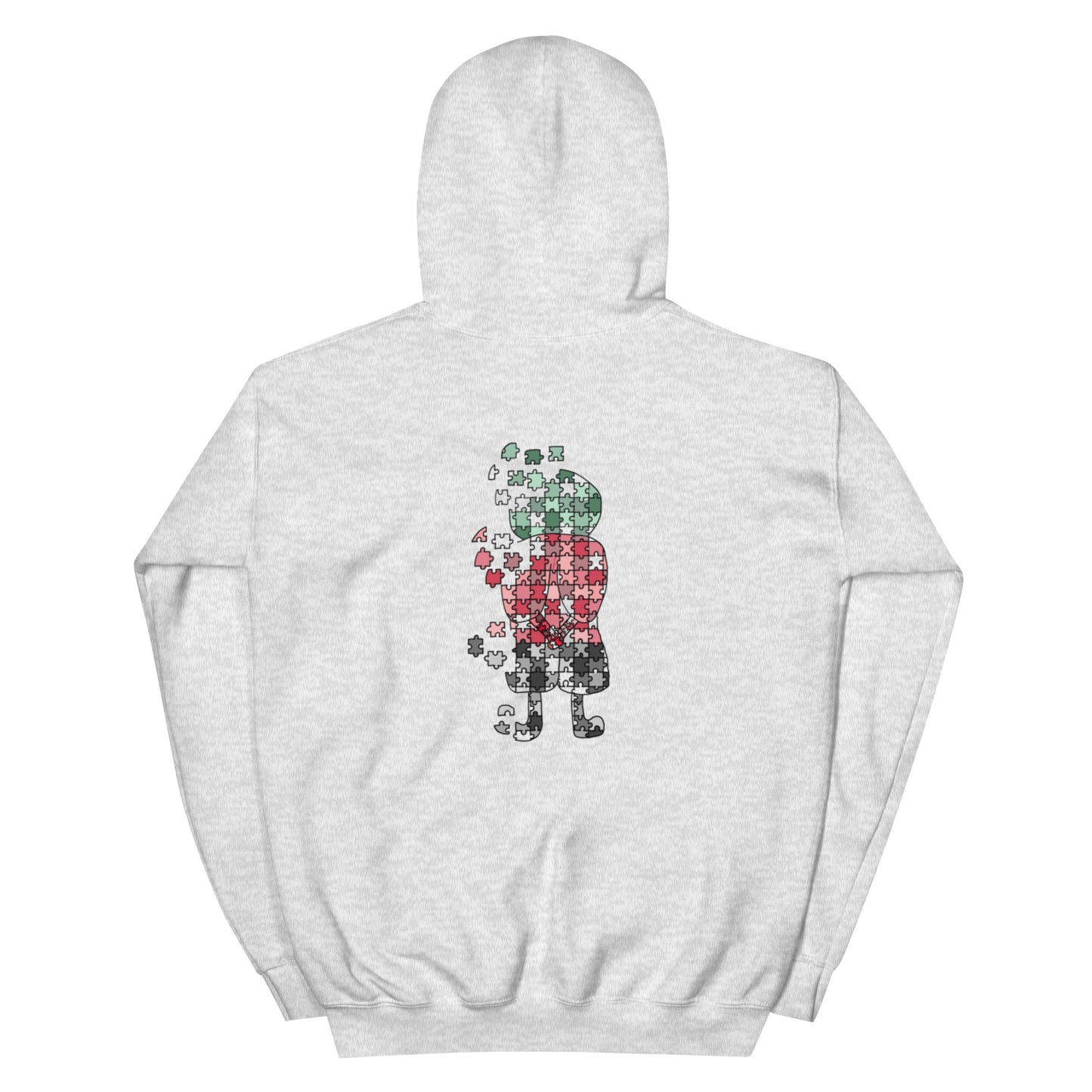 Everyday wear hoodie with symbolic Handala graphic