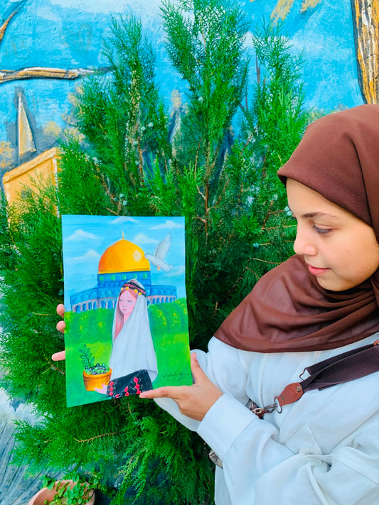 Basmala: The Unshakable Palestinian Artist