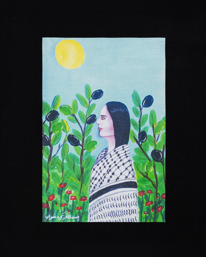 Camiseta Basmala con raíces
