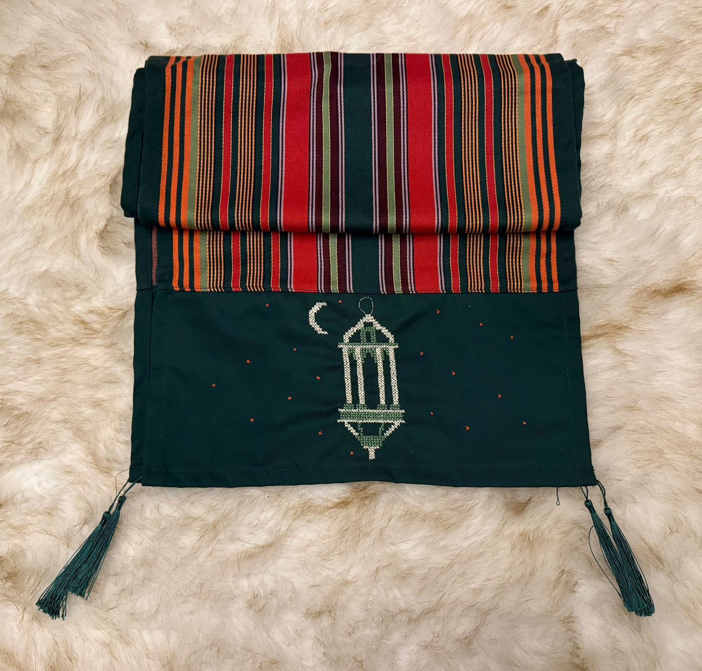 Majdalawi woven table runner handmade in Nablus