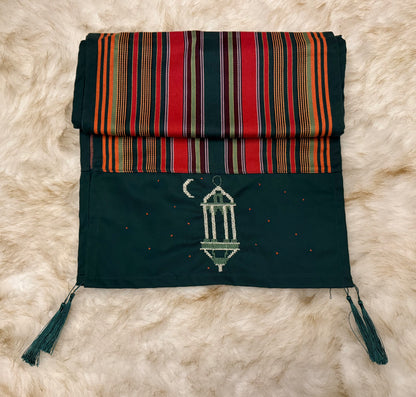 Majdalawi woven table runner handmade in Nablus
