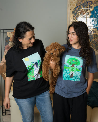 Camiseta Basmala con raíces