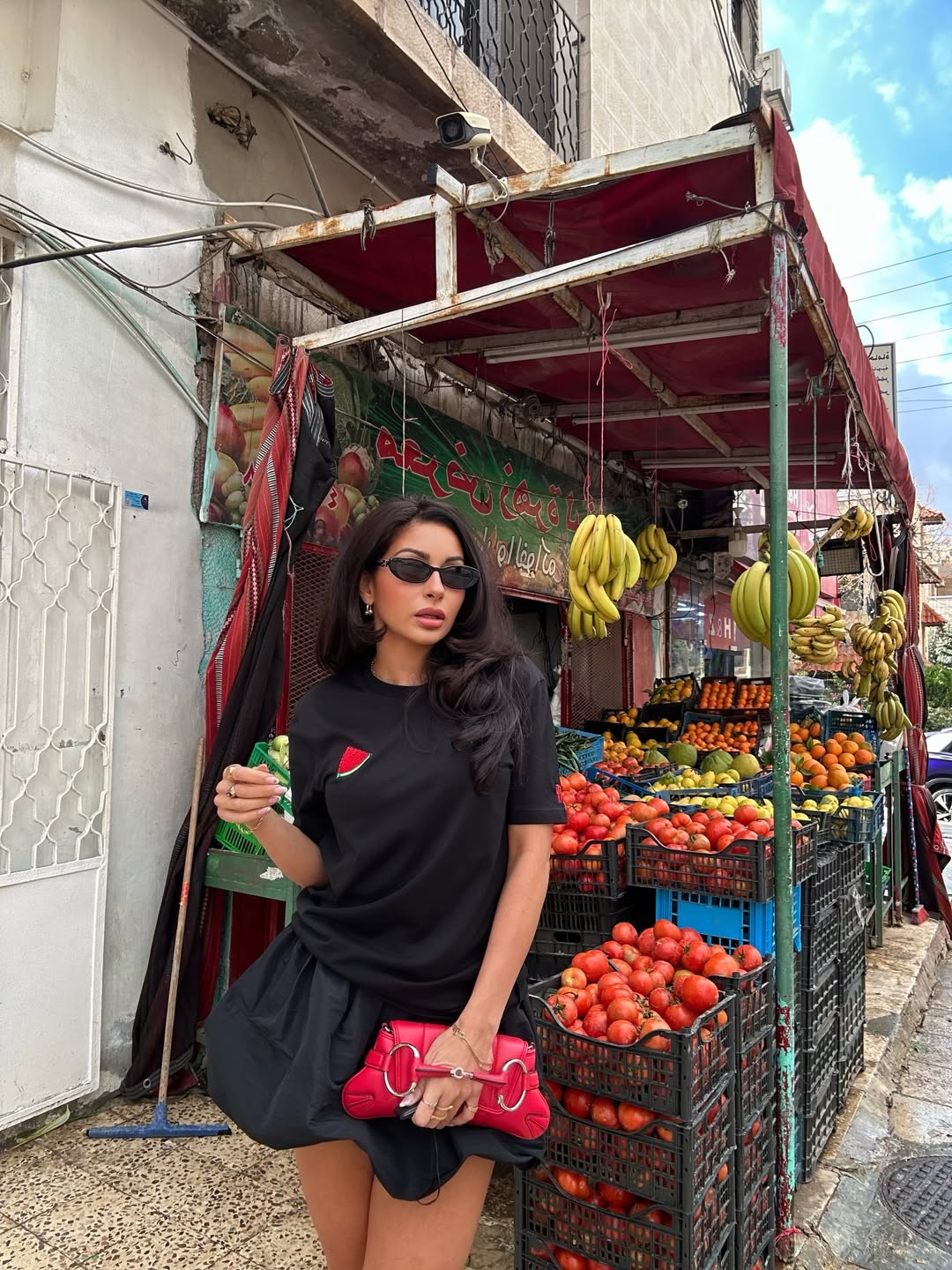 Camiseta de sandía palestina