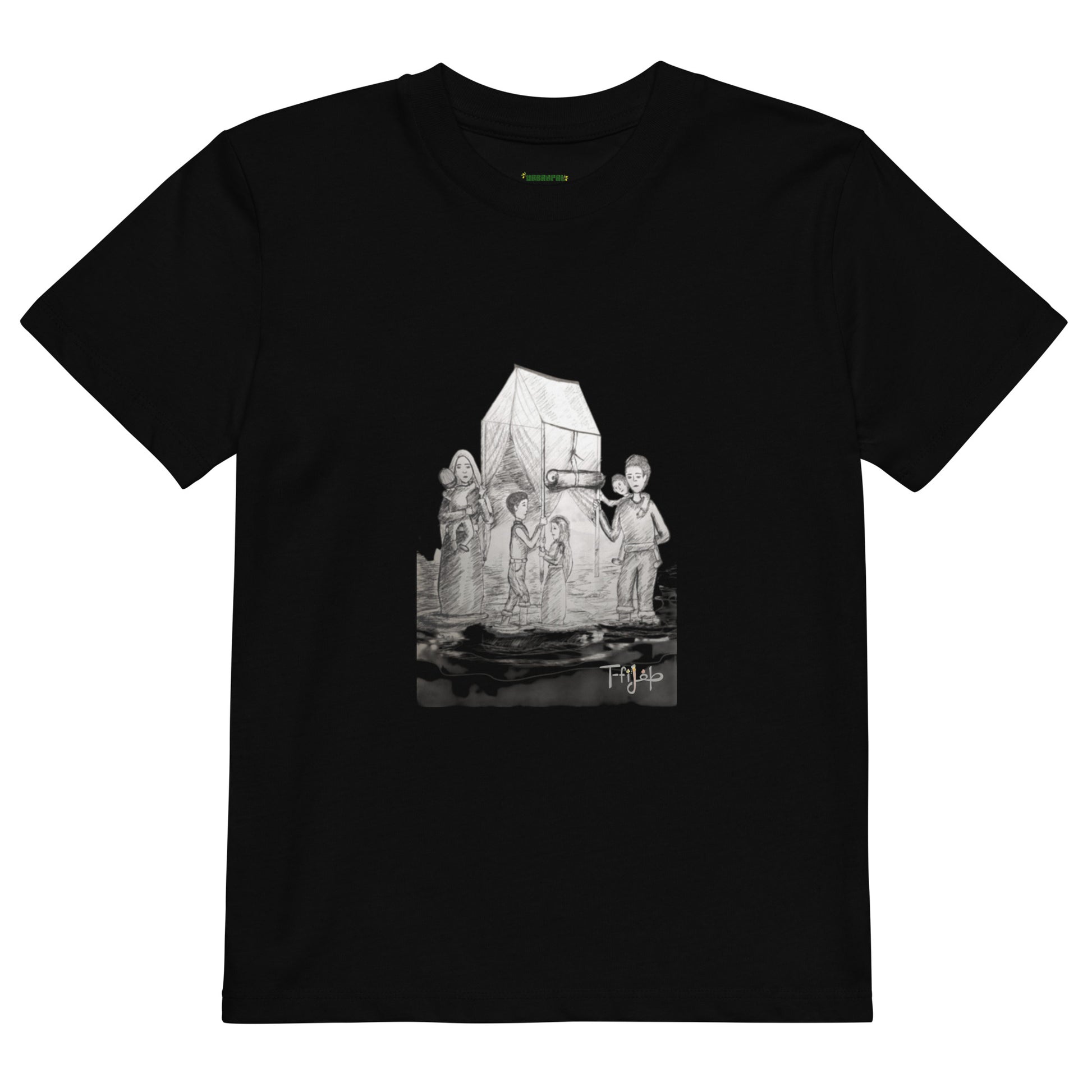 Typography artwork featuring Taima quote about strength through hardship