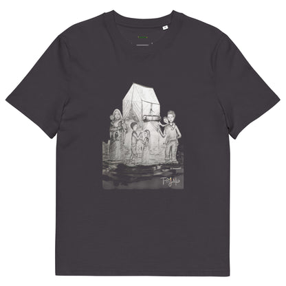 Storytelling artwork featuring Taima quote about perseverance