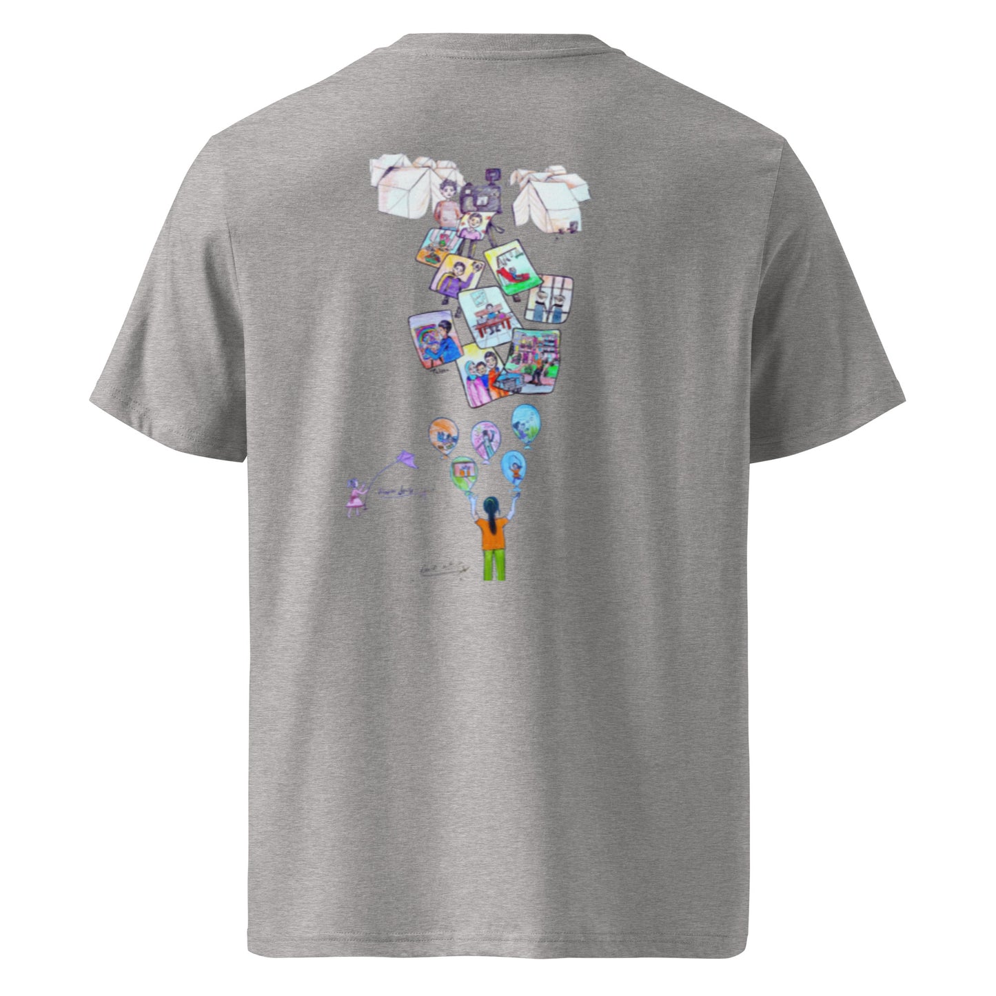 Wearable art inspired by Taima Raghad and Raseel sharing hope and dreams