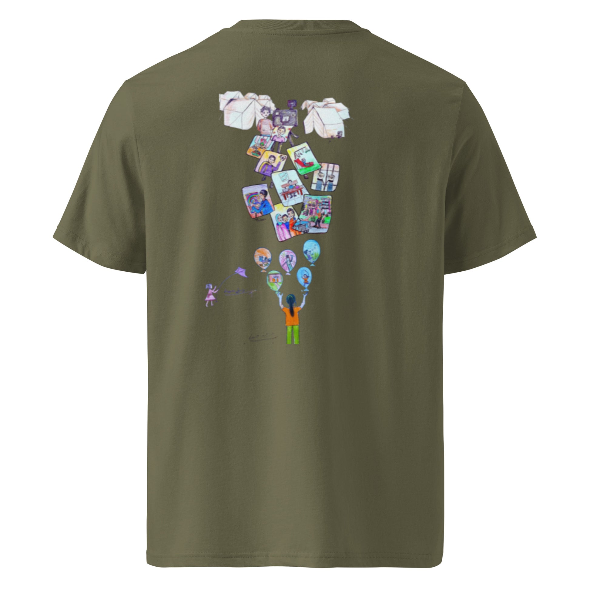 Unique artistic design representing hope and imagination