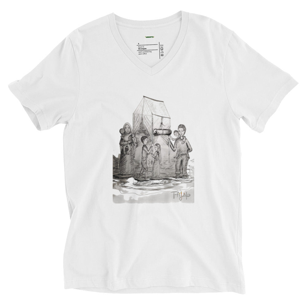 Storytelling artwork featuring Taima quote about hope in hardship